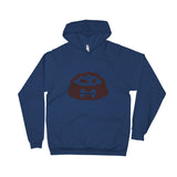 EAT Dog Bowl Ladies Fleece Hoodie