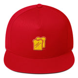 EAT Bread Flat Bill Cap